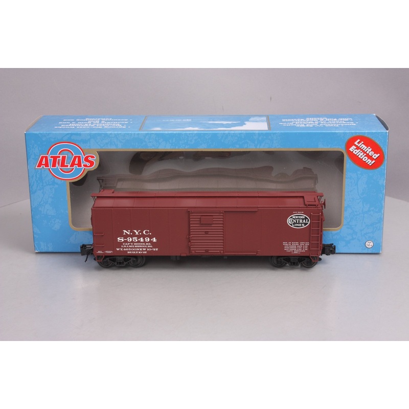 Atlas 8785-1 O New York Central 1923 ARA (X-29) Steel Boxcar #95494 – 3 Rail NIB