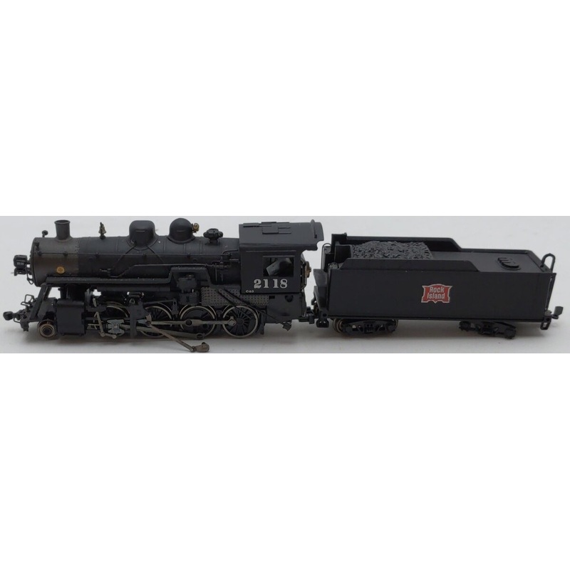 Bachmann 81172 N Rock Island 2-8-0 Consolidation Steam Locomotive & Tender #2118 EX