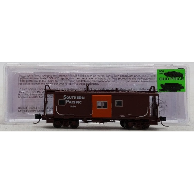 Bluford Shops 44281 N SP Phase 4 International Car Bay Window Caboose RTR #1490 LN/Box