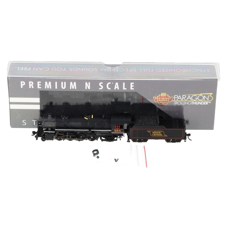 Broadway Limited 5973 N Maine Central USRA Light Mikado Steam Locomotive #624 EX/Box