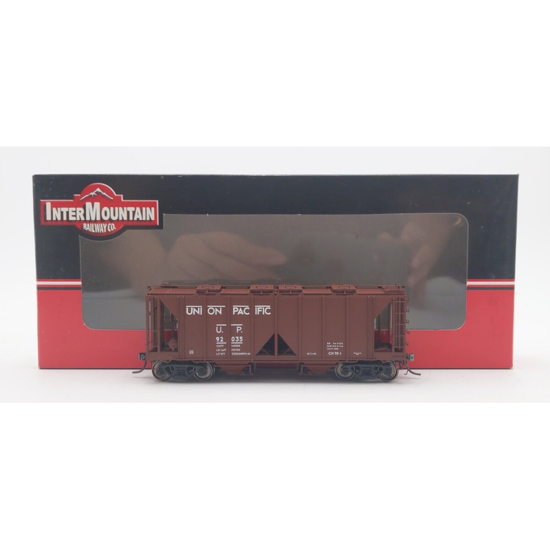 InterMountain 48606-09 HO Scale Union Pacific 1958 CuFt Hopper Car #92035 LN/Box