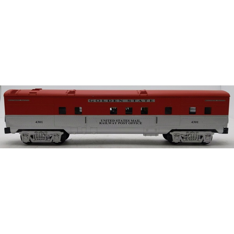 K-Line K4532-4301 O Golden State U.S. Mail 13.5 Streamliner RPO Car #4301 EX