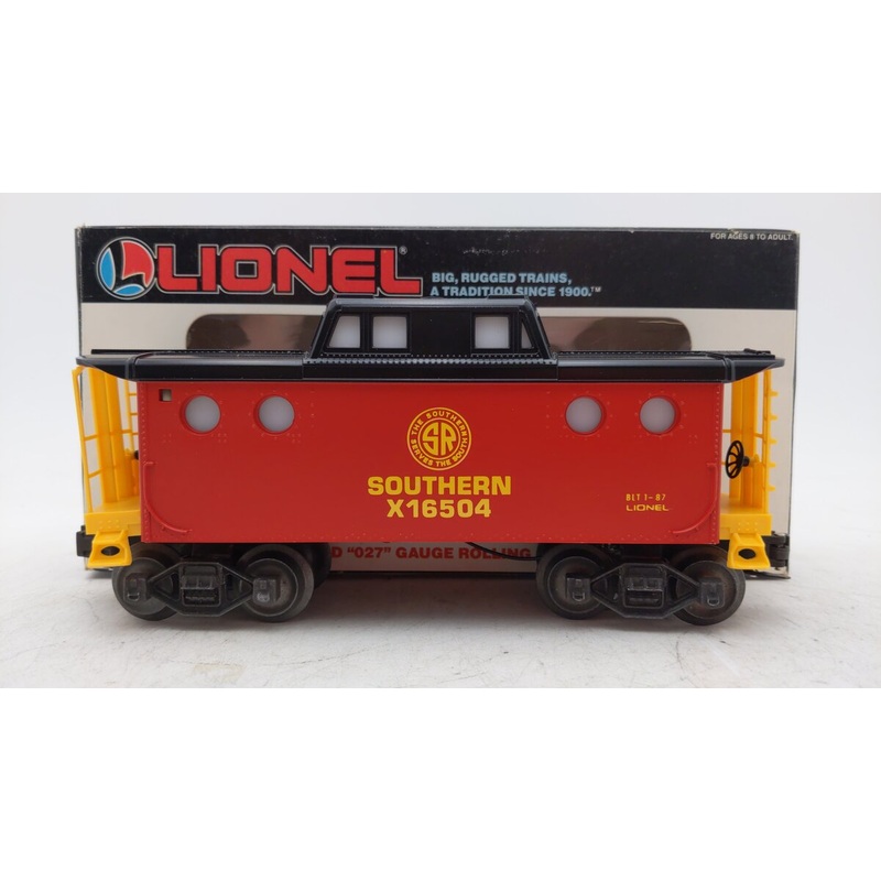Lionel 6-16504 O Lighted Southern Caboose EX/Box