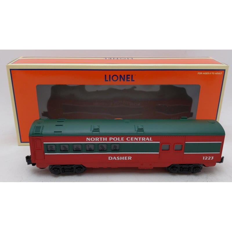Lionel 6-25182 O-Gauge North Pole Dasher Combo Car #1223 LN/Box