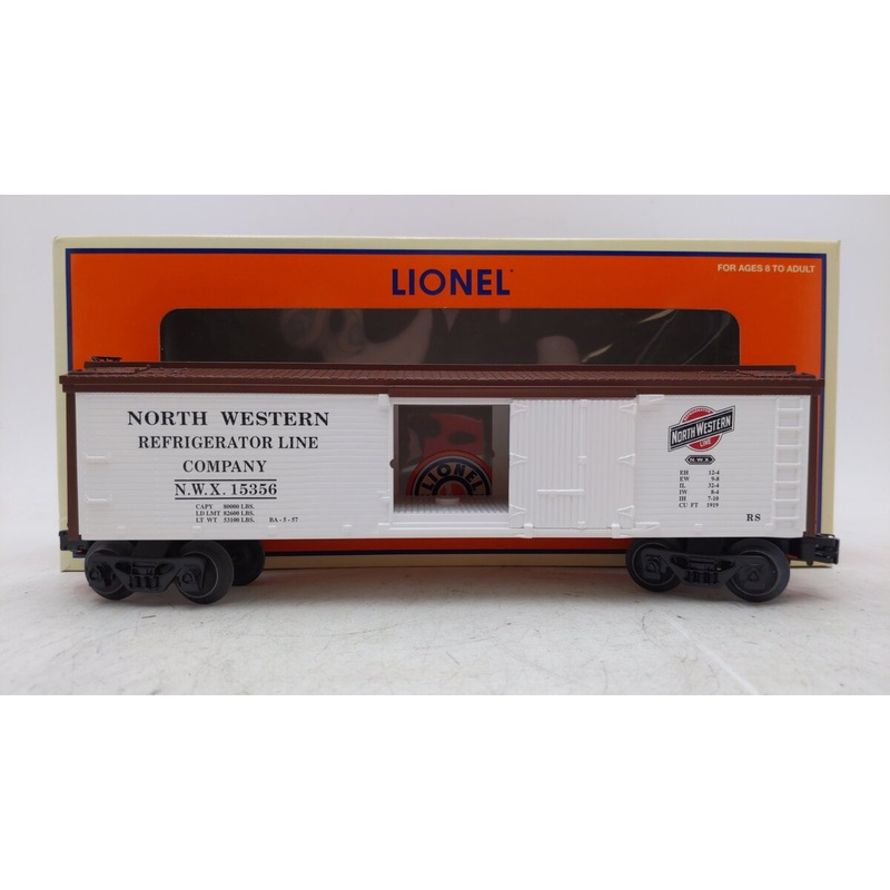 Lionel 6-26156 O-Gauge North Western Woodsided Reefer #15356 LN/Box