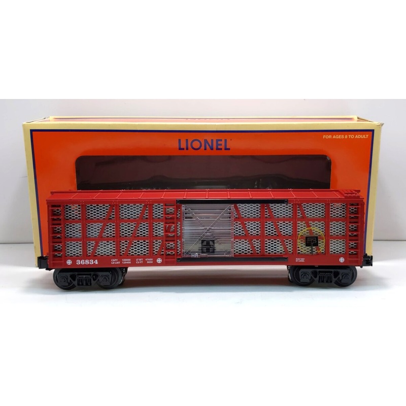 Lionel 6-36834 O Gauge Santa Fe Transparent Instruction Car LN/Box