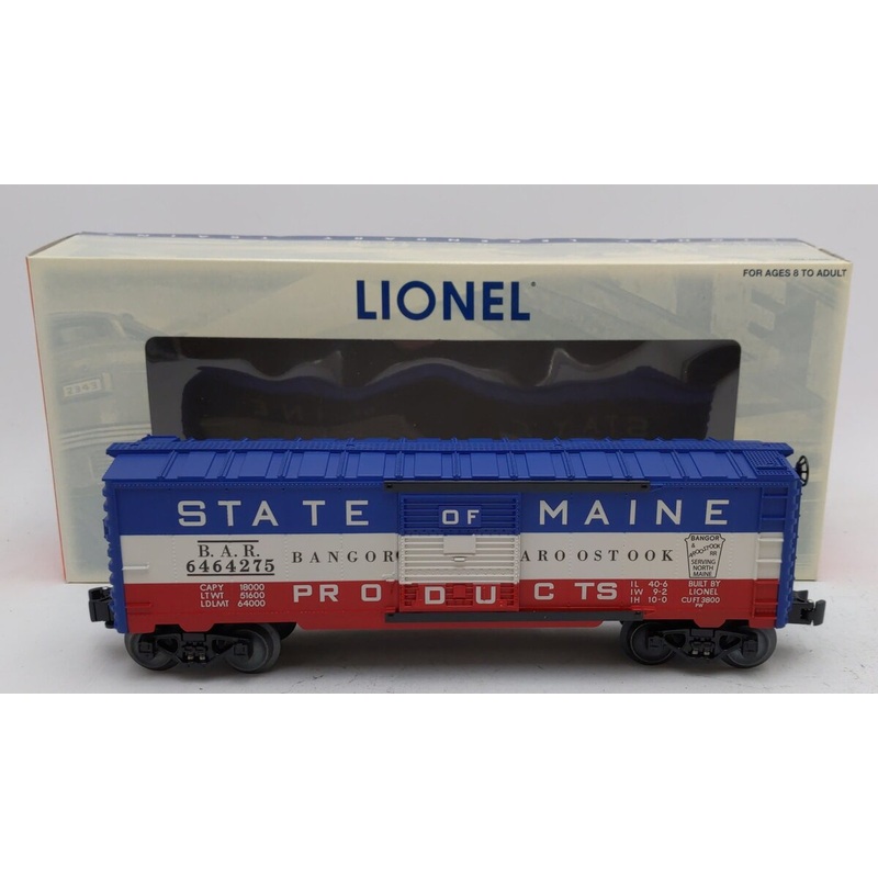 Lionel 6-39271 O Gauge Postwar Celebration 6464-275 State of Maine Boxcar LN/Box