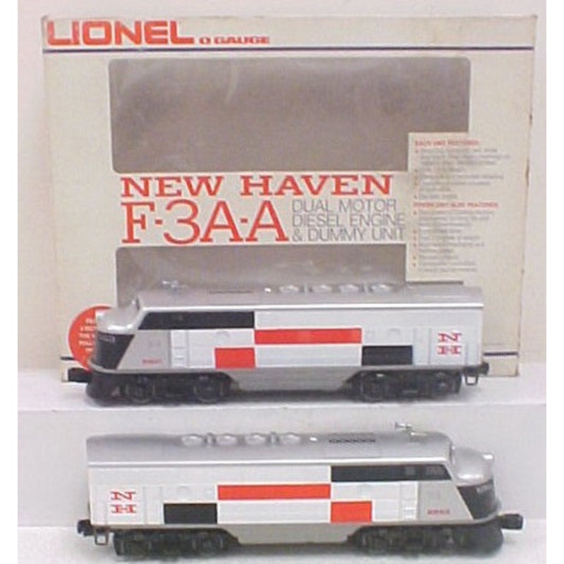 Lionel 6-8851 O Gauge New Haven F3 AA Diesel Locomotive Set #8851/8852 EX/Box