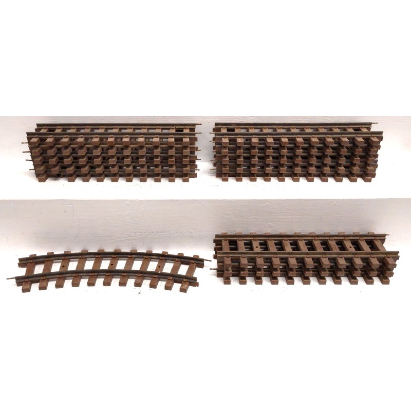 Lionel G Scale Assorted Straight & Curved Brass Track Sections [14] VG