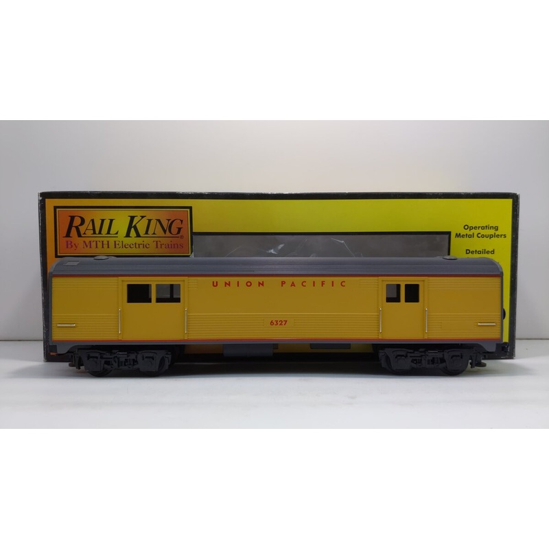 MTH 30-6030 O Gauge Union Pacific O27 Streamlined Baggage Car #6327 LN/Box