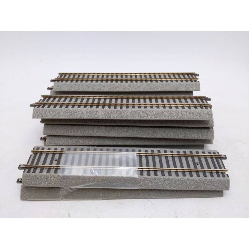 American Flyer 6-49852 S Gauge FasTrack Straight Track Sections (12) EX