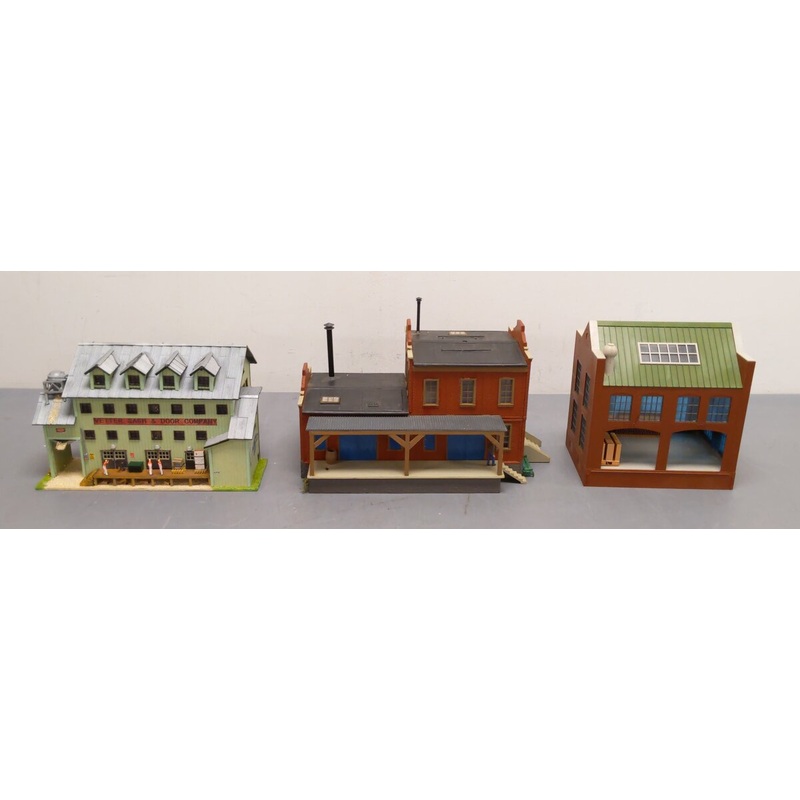 Assorted O Gauge Customized Assembled Buildings [3] VG