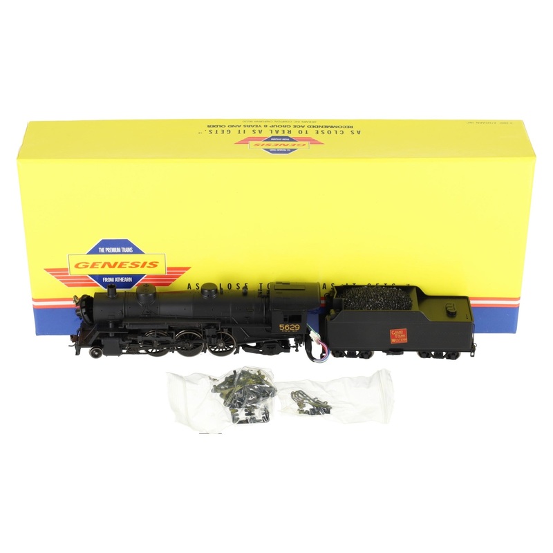 Athearn G9043 HO Scale Grand Trunk Western Steam Engine USRA 4-6-2 Light #5629 LN/Box