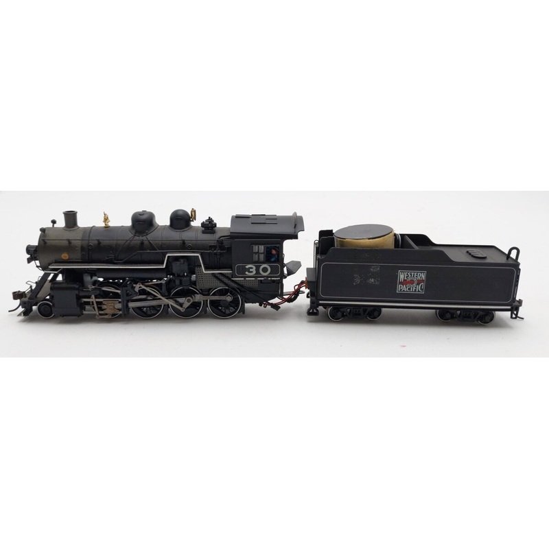 Bachmann HO Scale Western Pacific Steam Locomotive #30 (Custom) VG