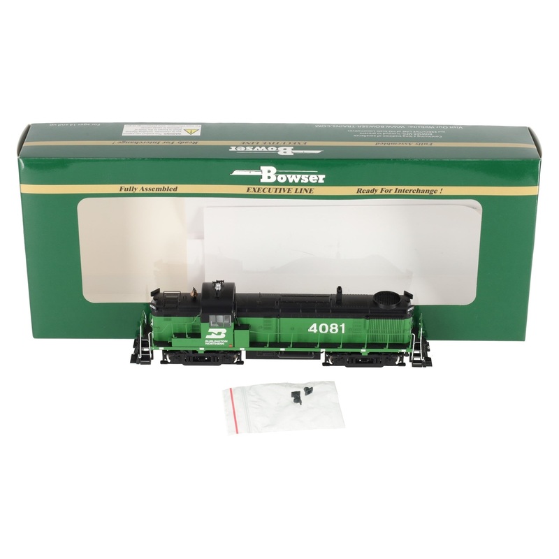 Bowser 25187 HO BN Alco RS-3 Phase 3 Diesel Locomotive with DCC & Sound #4081 EX/Box
