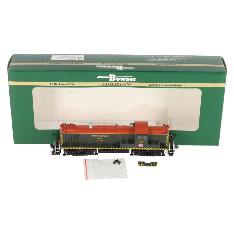 Bowser 25232 HO Scale SP&S ALCO RS-3 Diesel Locomotive w/DCC & Sound #94 EX/Box