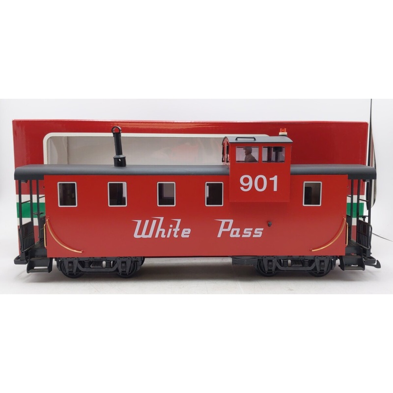 LGB 46710 G White Pass Drovers Caboose EX/Box