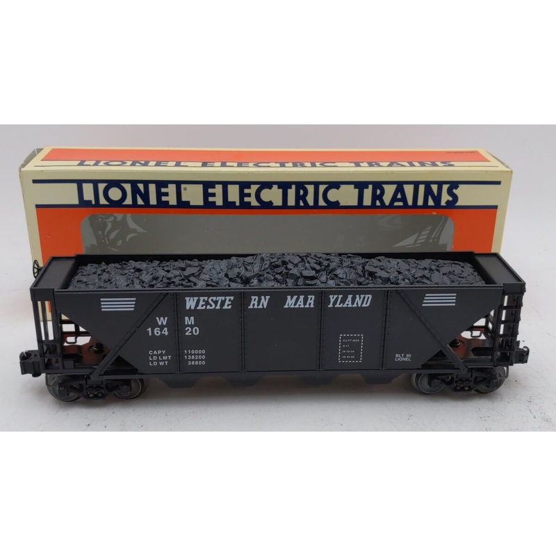 Lionel 6-16421 O Western Maryland Quad Hopper EX/Box