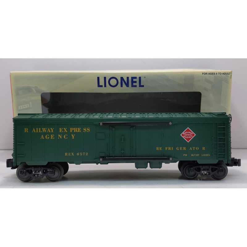 Lionel 6-19567 O Gauge PWC Railway Express Agency Reefer Car #6572 EX/Box