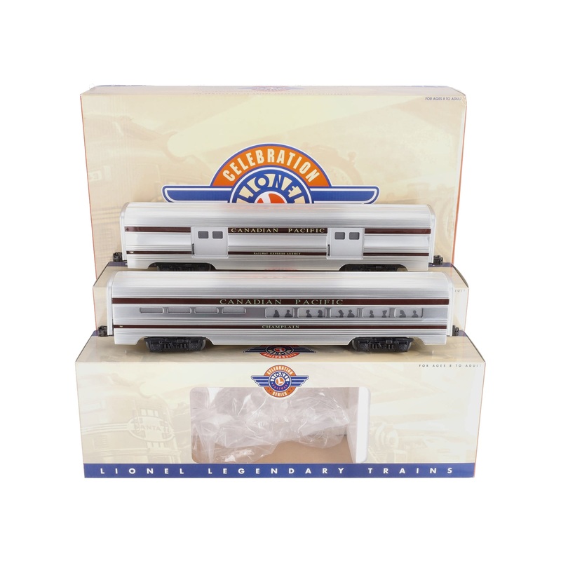 Lionel 6-39151 Canadian Pacific Aluminum Passenger Car (Set of 2) LN/Box