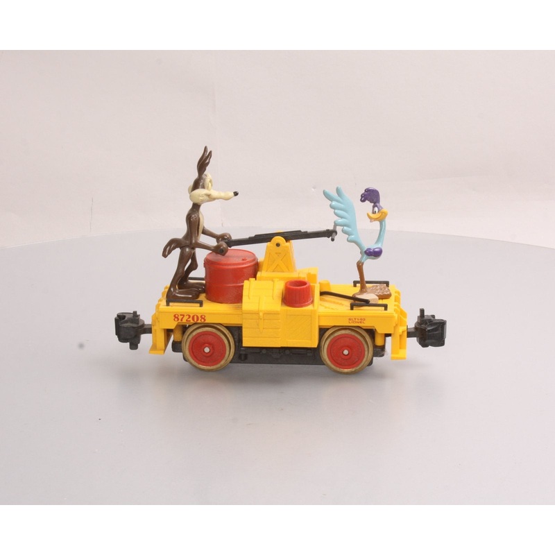 Lionel 6-87208 Operating Wile E. Coyote and Roadrunner Handcar EX