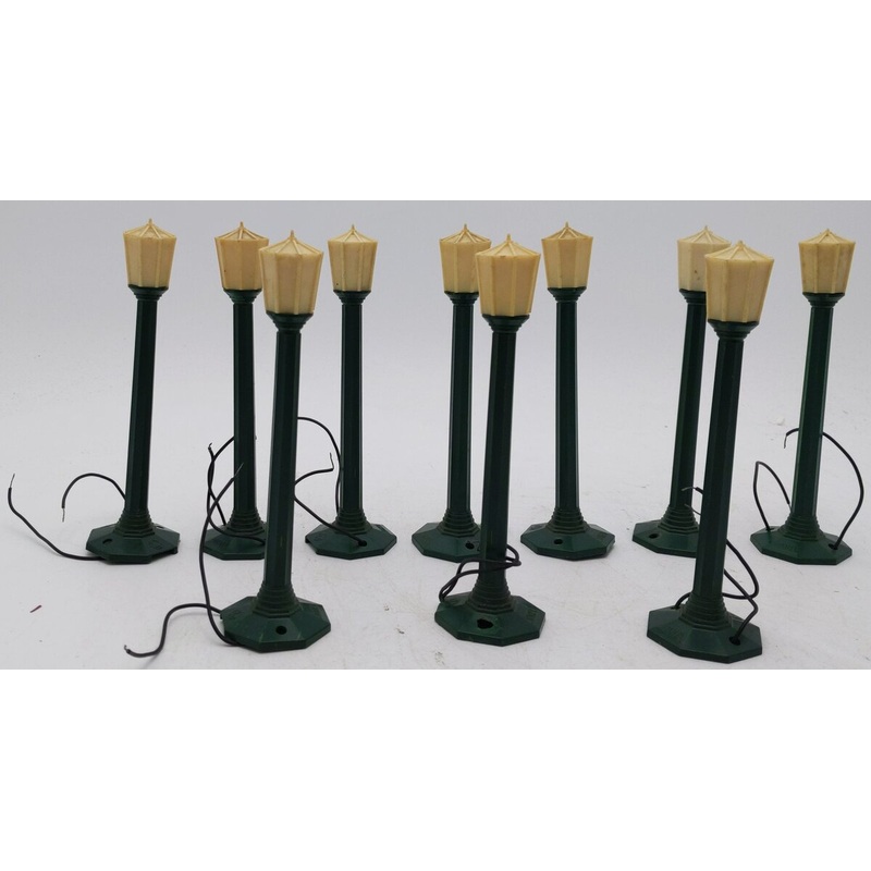 Lionel O Scale Plastic Vintage Lamp Post [10] EX