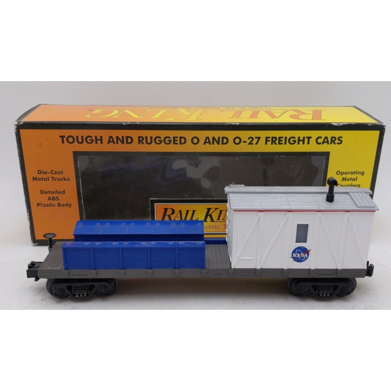 MTH 30-7997 O Gauge NASA Crane Tender Car EX/Box