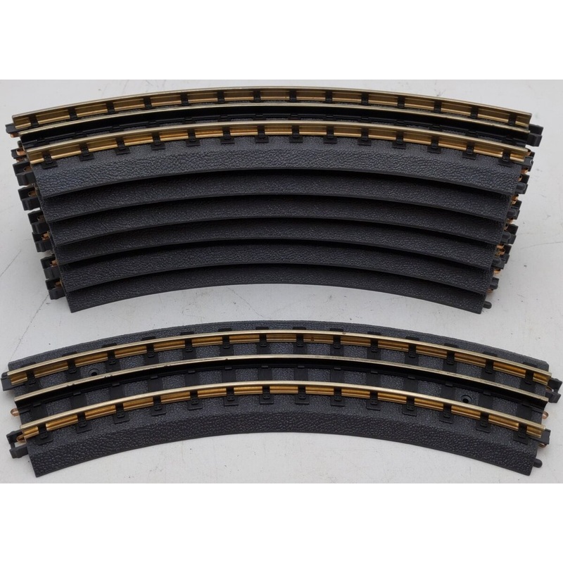MTH 40-1002 Curved 0-31 Realtrax Track Full Curve Hollow Rails [7] EX