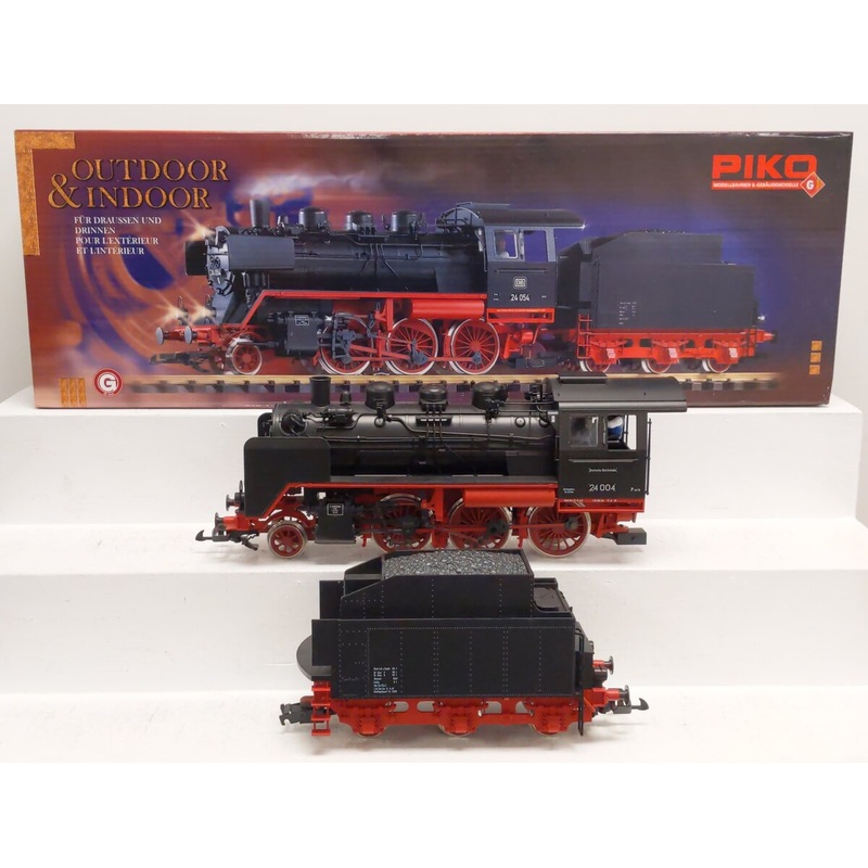 Piko 37222 G Scale Deutsche Reichsbahn IV BR24 Steam Locomotive EX/Box