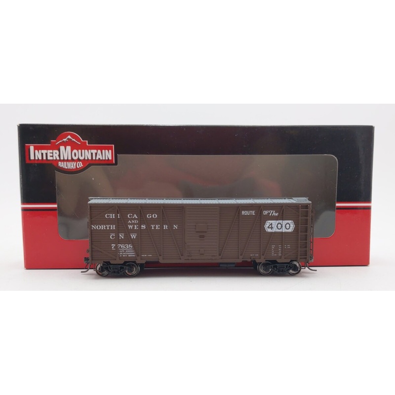 InterMountain 46072-04 HO WW2 Emergency Box Car CNW #77638 LN/Box