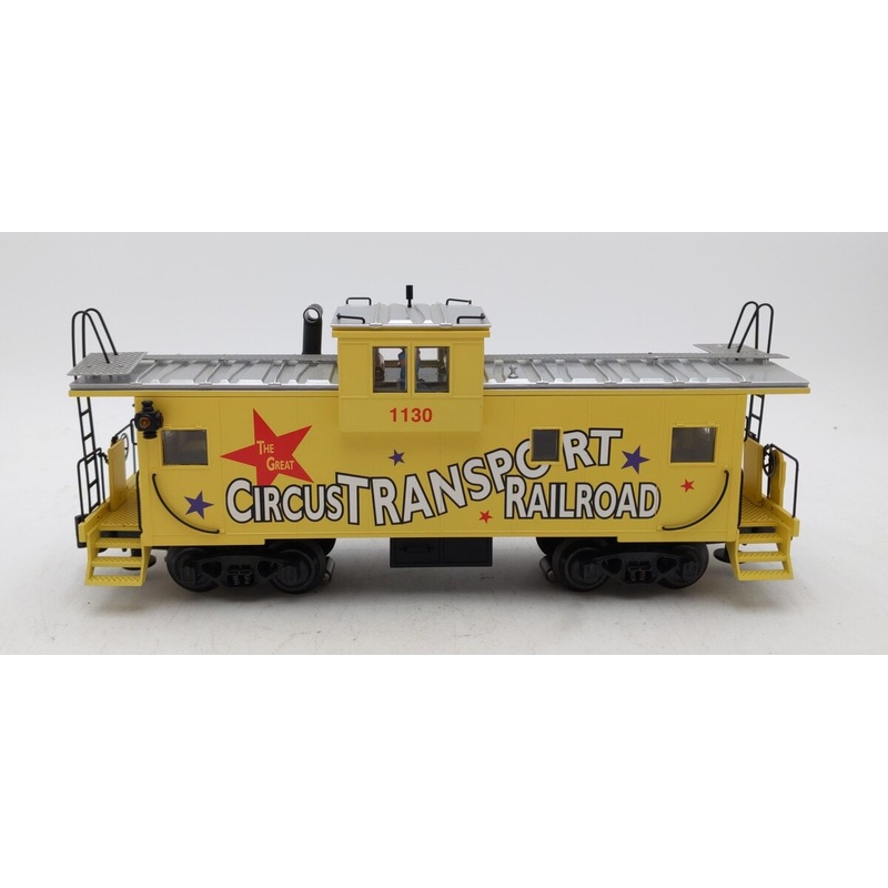 K-Line K613-5301 O Gauge Circus Transport Railroad Illuminated Caboose #1130 EX