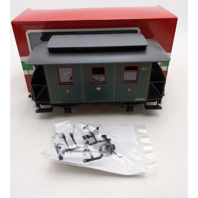 LGB 35092 G Saxon Passenger Car #107K NIB