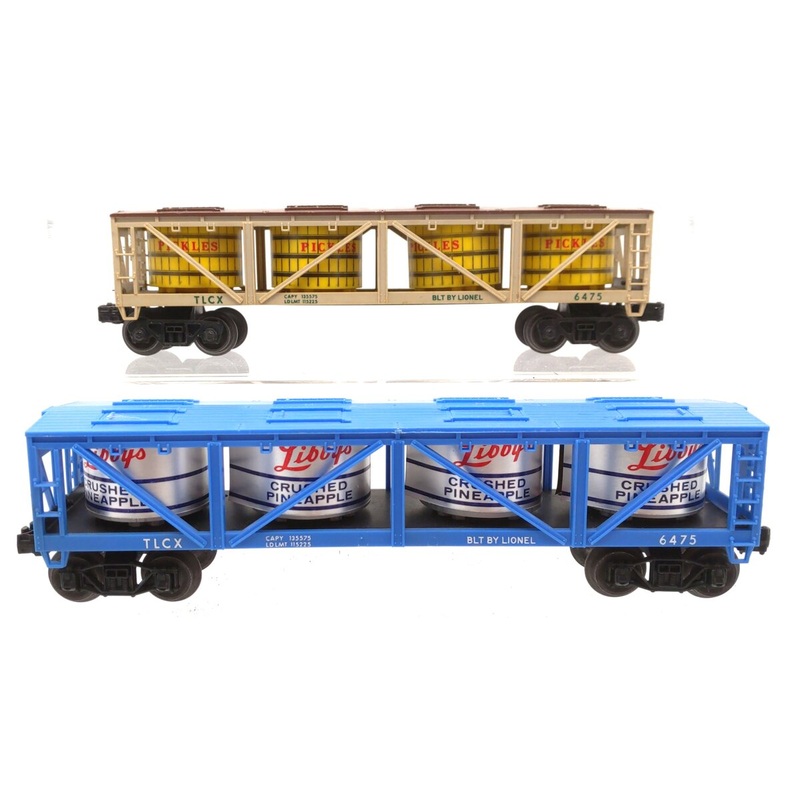 Lionel Vintage 6475 O Gauge Vat Cars [2] EX