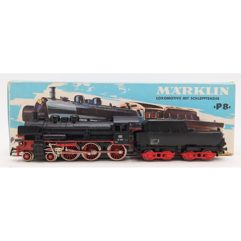 Marklin 3098 DB38 4-6-0 Steam Locomotive and 3003 Tub Tender VG/Box