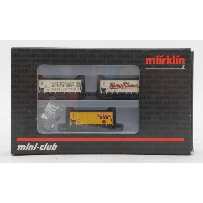 Marklin 86394 Z Beer Car Set (Set of 3) LN/Box