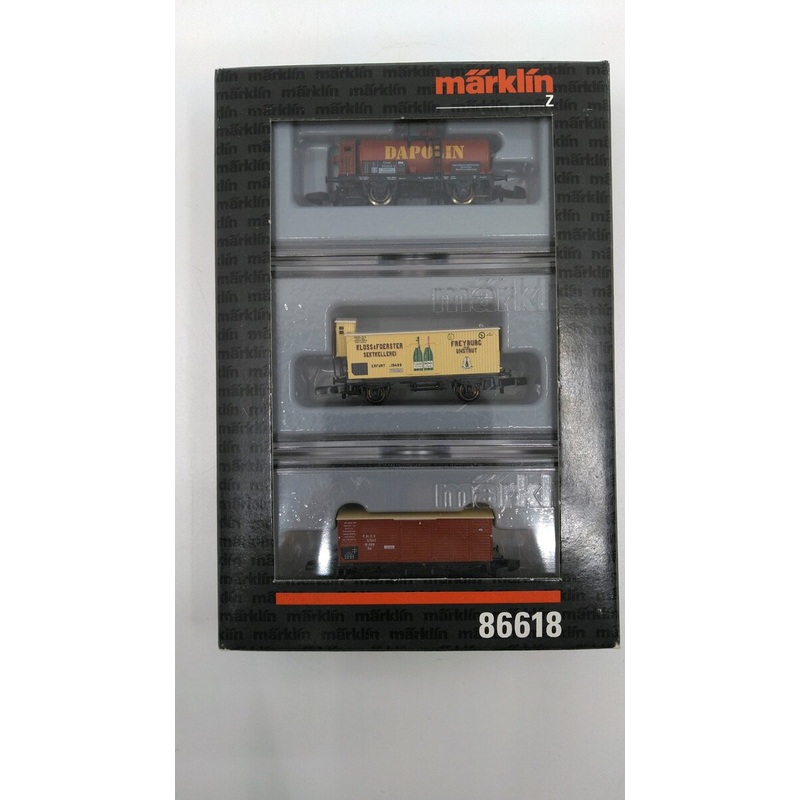 Marklin 86618 Z Prussian Freight Car Set LN/Box