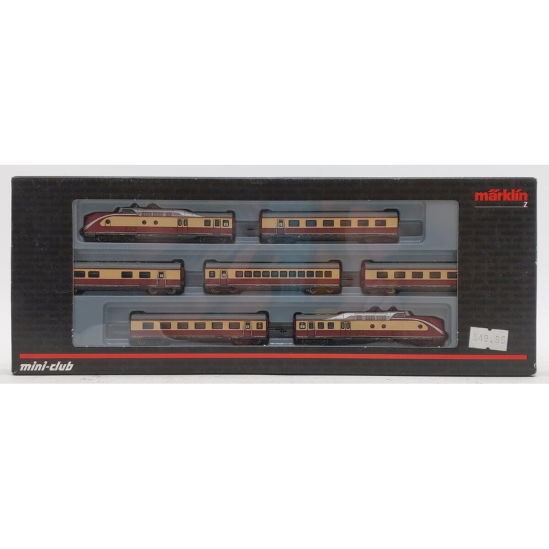 Marklin 88734 Z Scale Mediolanum Diesel Rail Car Train Set LN/Box