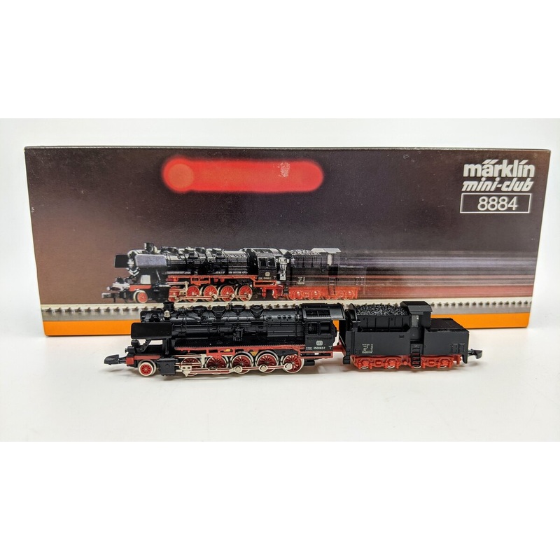 Marklin 8884 Z Scale DB 2-10-0 Steam Locomotive & Tender #050082-7 EX/Box