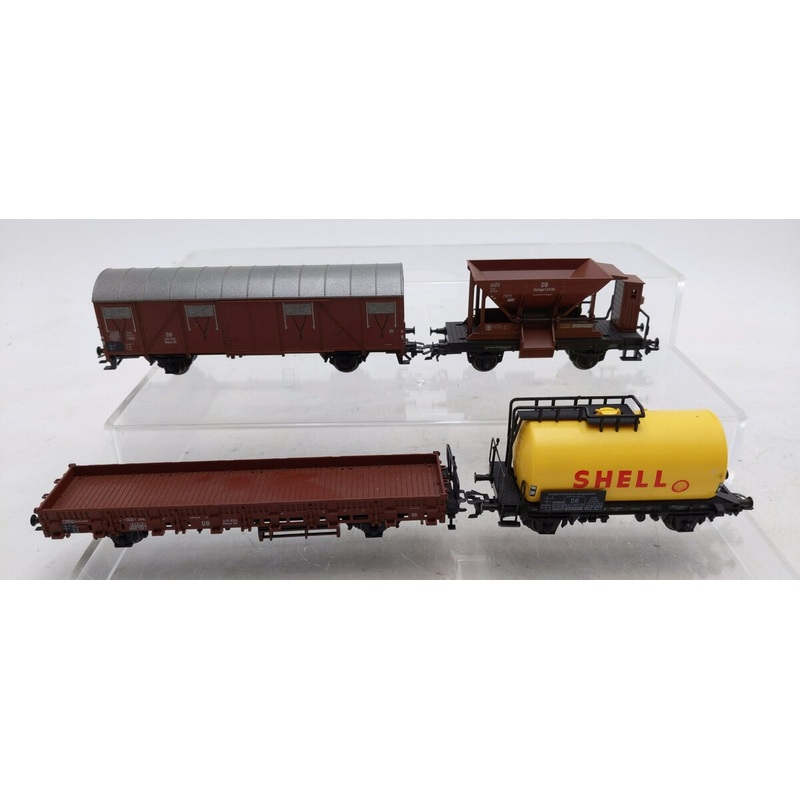 Marklin HO Assorted Freight Cars [4] EX