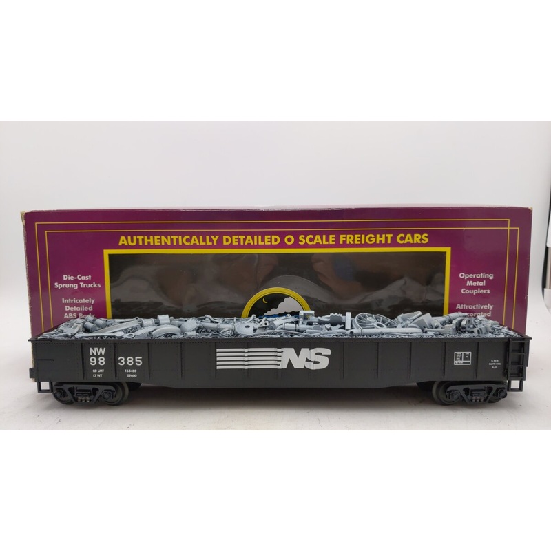 MTH 20-98037 Norfolk Southern Gondola w/Coil Wire Load EX/Box