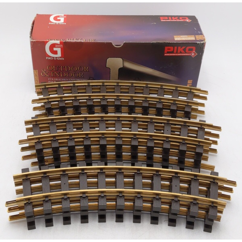 Piko 35211 G R1 Curve Track 600mm Lot (11) EX/Box