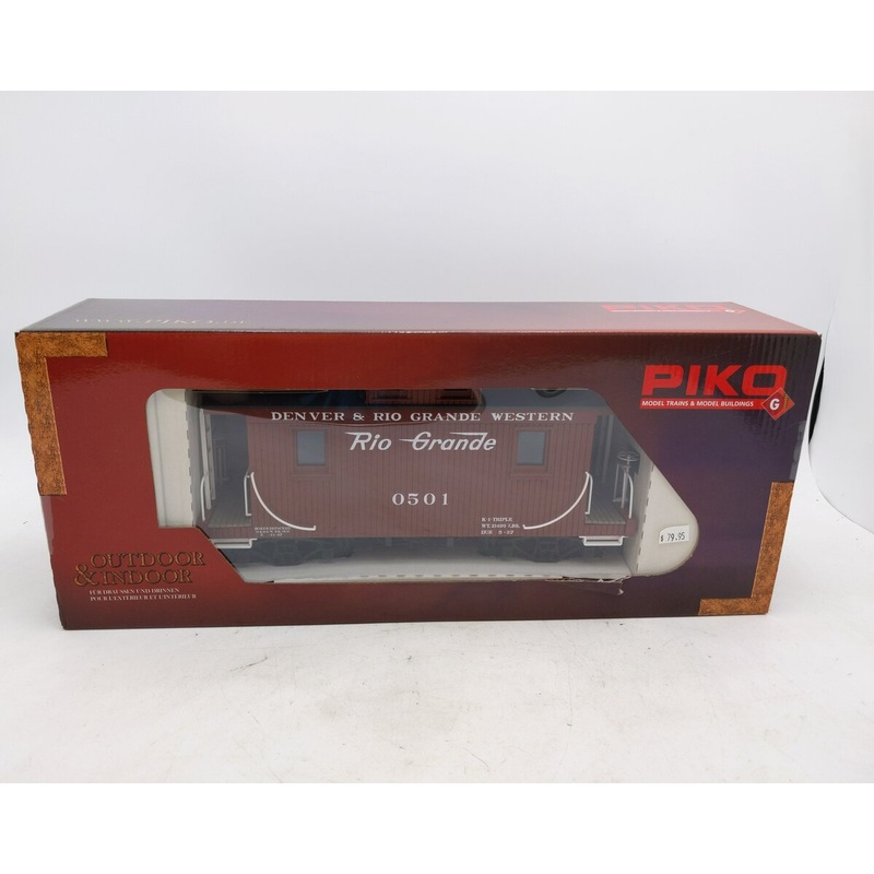 Piko 38907 G Denver & Rio Grande Western Wood Caboose #0501 MT/Box