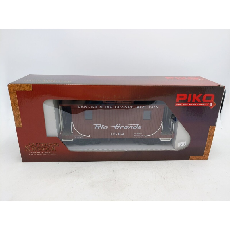 Piko 38947 G Denver & Rio Grande Western Wood Caboose #0524 MT/Box