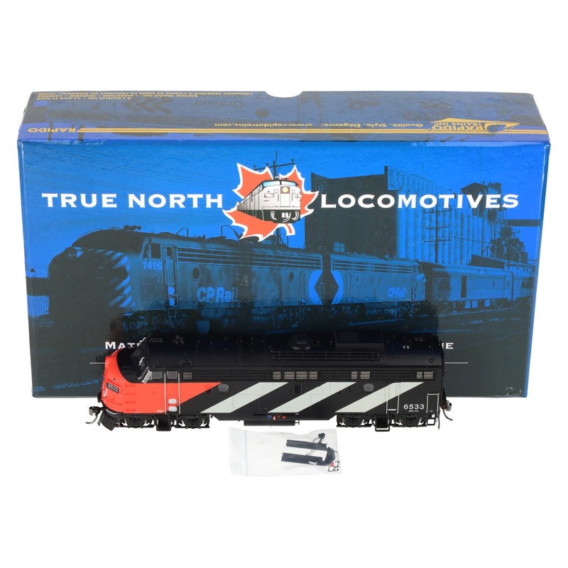 Rapido Trains 220575 HO Canadian National Noodle FP9A Diesel Engine #6533 w DCC LN/Box