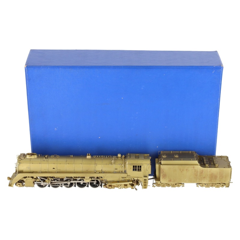 Van Hobbies HO Scale BRASS CP 2-10-4 Selkirk T-1c Steam Loco & Tender VG/Box