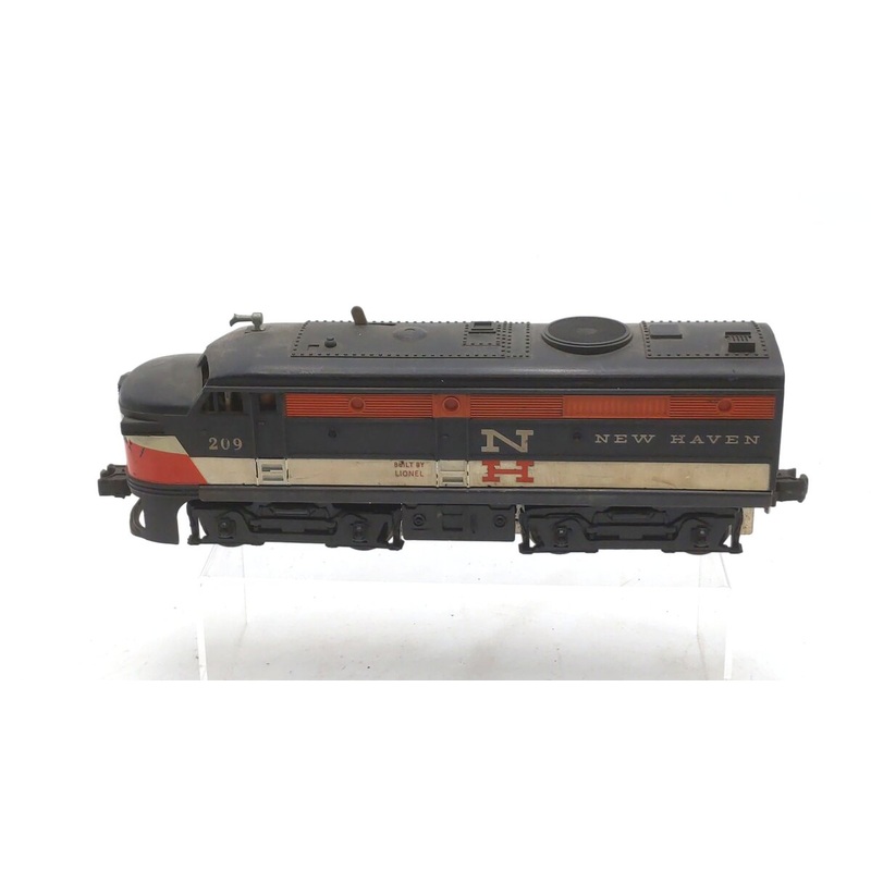 Lionel 209 Vintage O Gauge Postwar New Haven Alco Power A Unit Diesel Locomotive VG