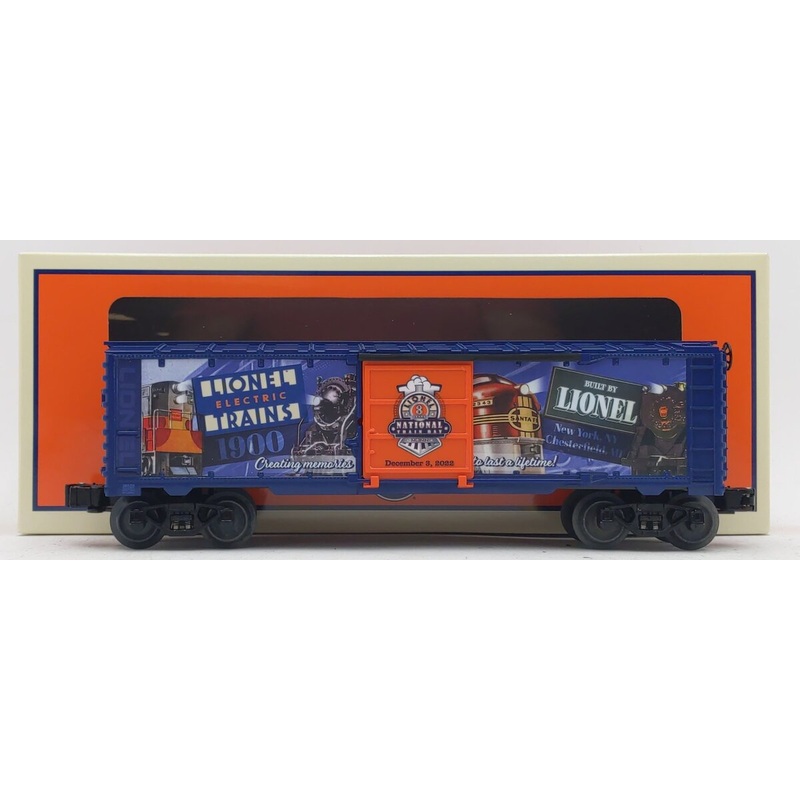Lionel 2228520 O 2022 National Lionel Train Day 3-Rail Boxcar NIB