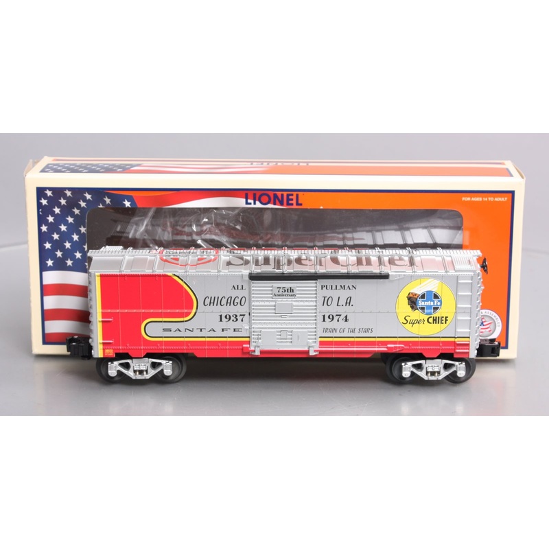 Lionel 2338070 O Santa Fe Super Chief 75th Anniversary Boxcar LN/Box