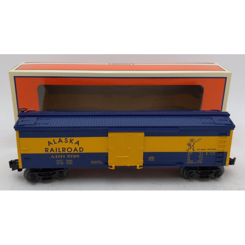 Lionel 6-15086 Alaska Railroad Wood Sided Reefer EX/Box