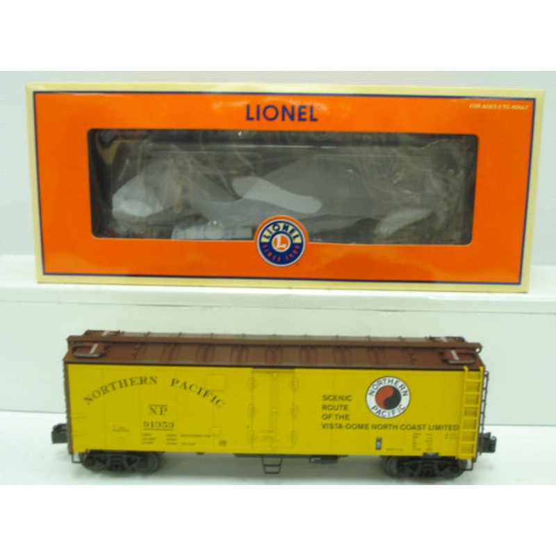 Lionel 6-17379 O Gauge Northern Pacific Steel-Sided Refrigerator Car #91353 LN/Box